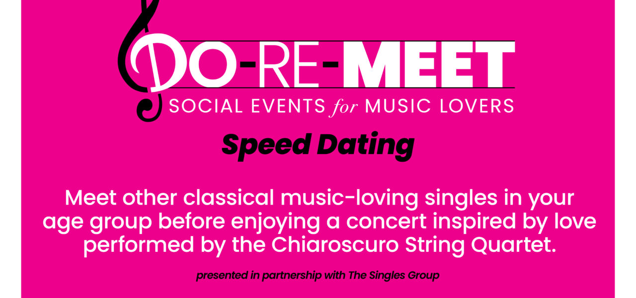 Poster with pink background, black accents, and white text that reads "Wondering where your concert date is Haydn?" Read the event description for for details.