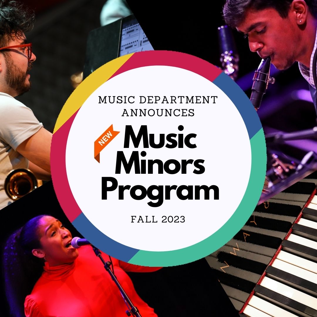 Poster stating Music Minors Program