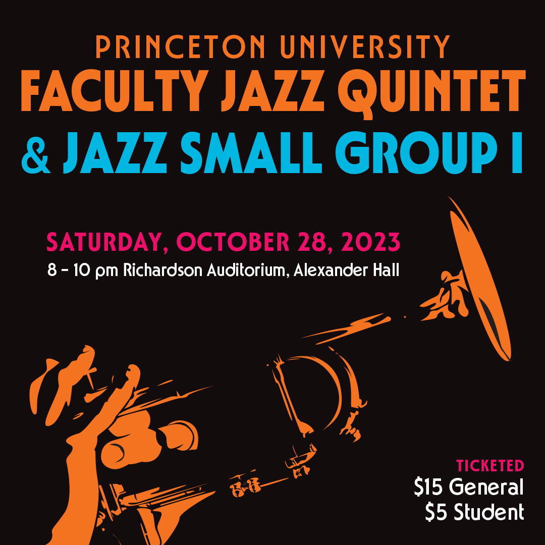 Poster of Princeton University Faculty Jazz Quintet and Jazz Small Group 1